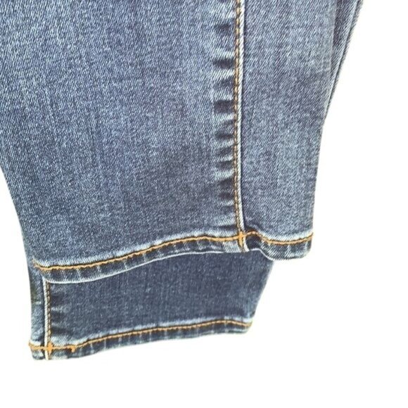 Westport Womens Pull-On Denim Jeans Size 10 Stretch Waistband Dark Wash - Picture 7 of 11